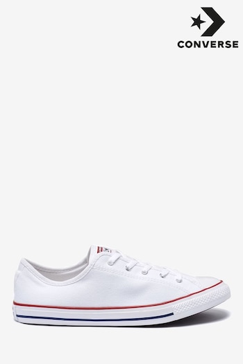 Converse White Dainty Trainers (885974) | £55