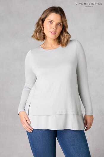 Live Unlimited Curve Grey Double Layer Top (885983) | £59