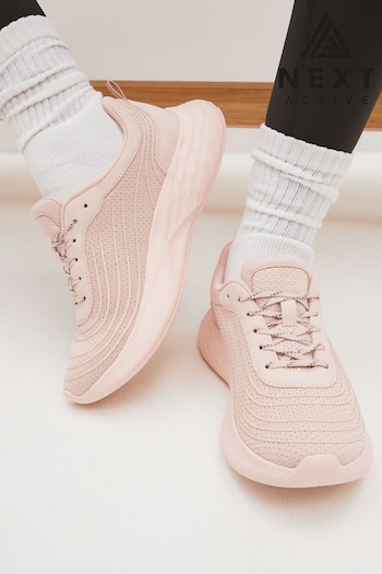 Nude Pink Next Active Sports Gym Trainers (886562) | £36