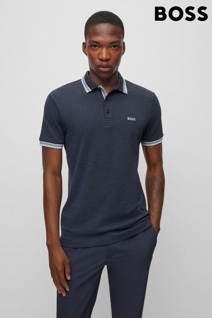 Boss tipped new arrivals paddy polo