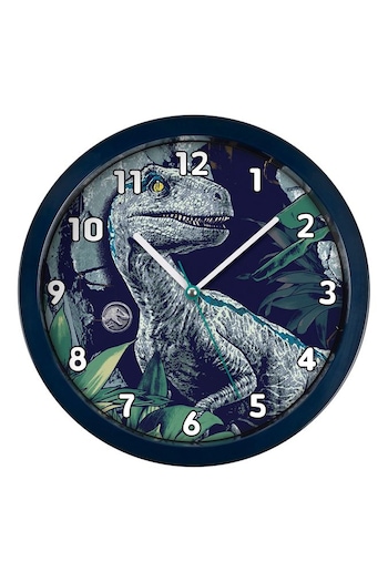 Peers Hardy Blue Universal Jurassic World Wall Clock (886989) | £15