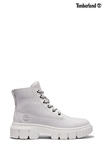 timberland Perkins Grey Greyfield Lace Boots (887110) | £125