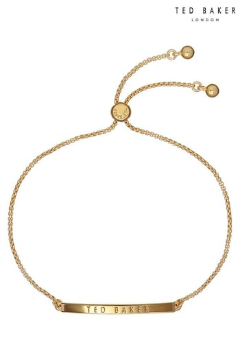 Ted Baker BREENA: Gold Tone Adjustable Bracelet For Women (887195) | £40