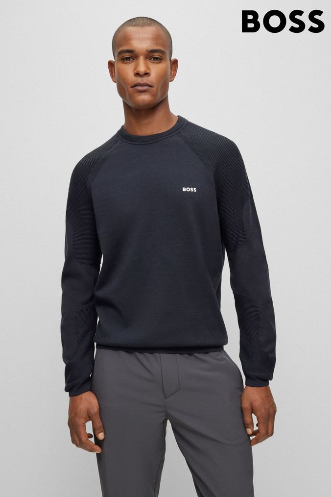 Boss crew cheap neck jumper