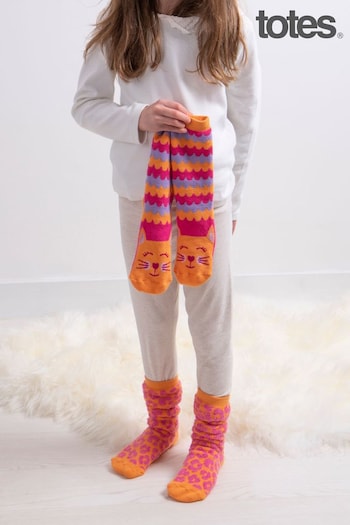 Totes Orange Toasties Kids Original Socks (888742) | £10