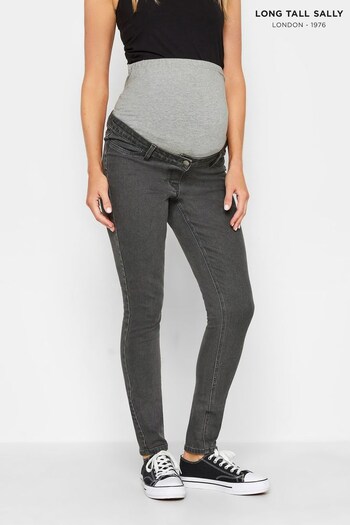 Long Tall Sally Grey Maternity AVA Skinny high-waist Jeans (889539) | £38