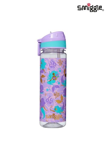 Smiggle Purple Drift Plastic Drink Up Bottle 650ML (890158) | £12