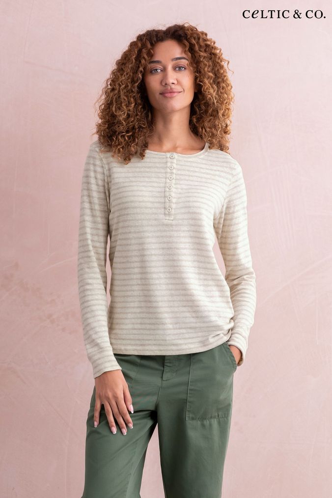 Buy Women s Celtic Co Long Sleeve Tops Online Next UK