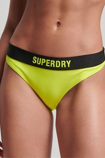 Superdry Yellow Elastic Bikini Briefs (890784) | £25