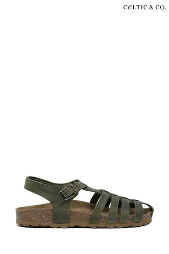 Celtic & Co. Green Fishermans Sandals cycling (890895) | £69