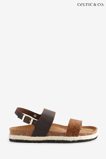 Celtic & Co. Brown Strap Sandals (890905) | £80