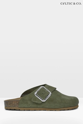 Celtic & Co. Green Slip On Clogs (891094) | £69