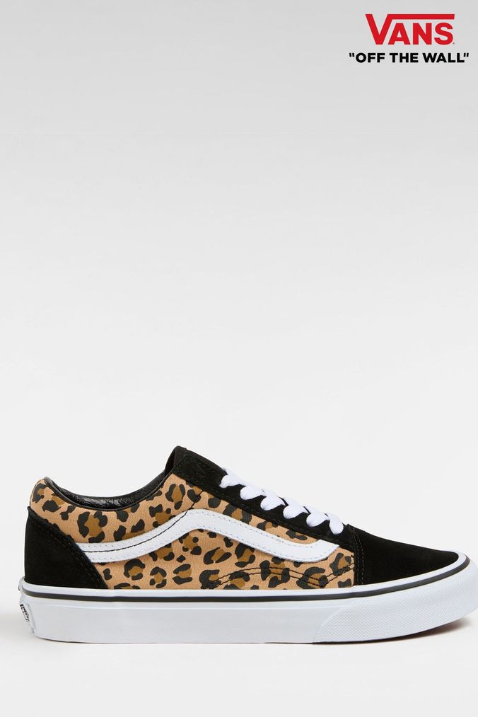 Next leopard trainers hotsell