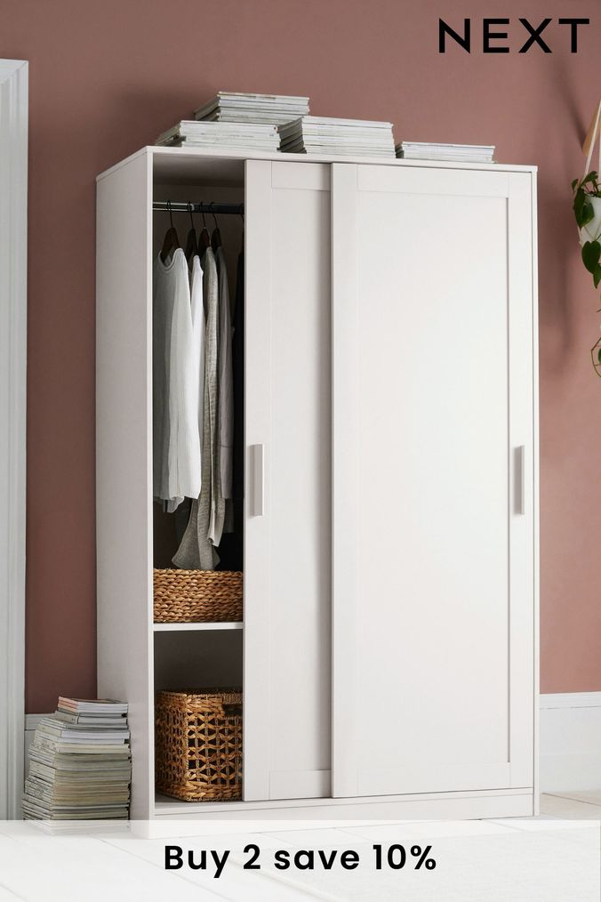 Ready made wardrobes with sliding shop doors