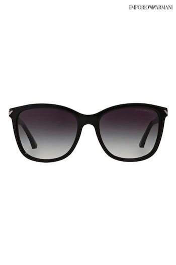 Emporio silver Armani Black Sunglasses (891960) | £135