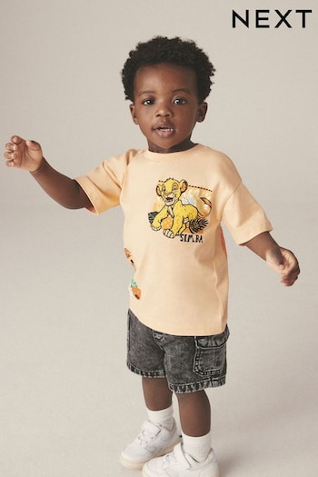 Orange Lion King Short Sleeve T-Shirt (6mths-8yrs) (892421) | £9 - £11