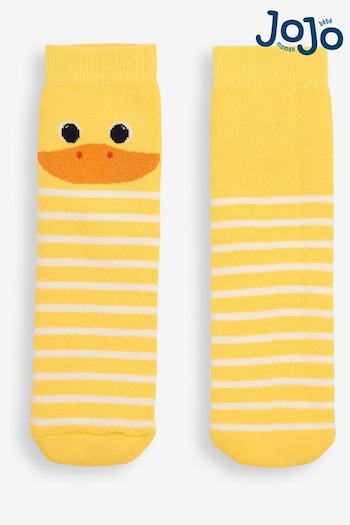 JoJo Maman Bébé Yellow Duck Wellie Socks (892790) | £9.50