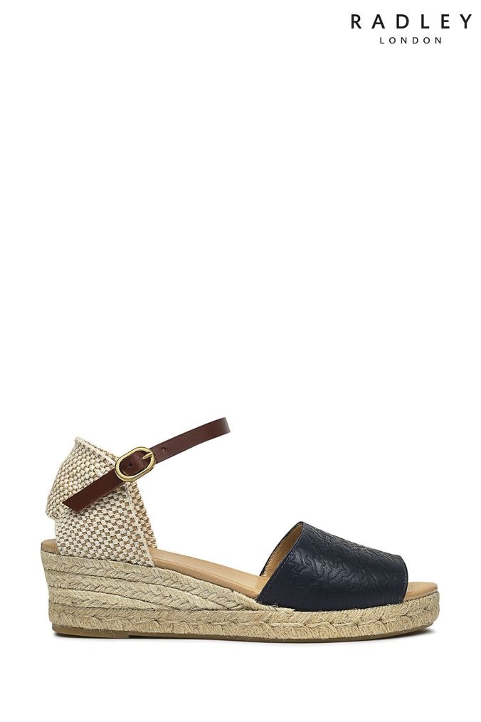 Next blue wedges hot sale