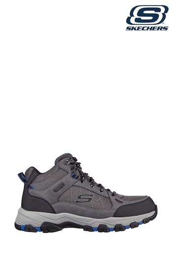 Skechers Grey Mens Selmen Melano Hiking Boots (893212) | £99