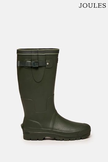 Joules Eckland Green Adjustable Neoprene Lined Tall Wellies (893258) | £89.95