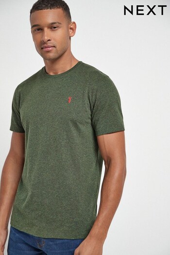Khaki Green Marl Stag Marl T-Shirt (893878) | £12