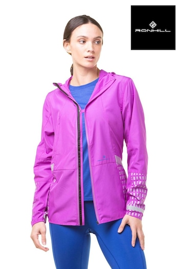 Ronhill Womens Purple Tech Reflective Afterhours Running Jacket (893899) | £90