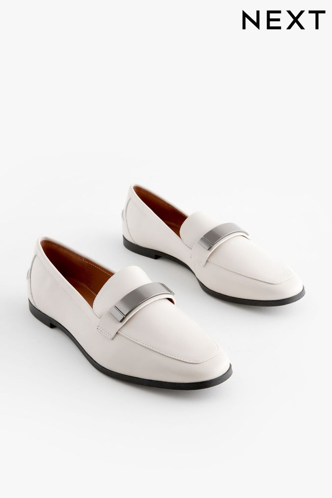 Cream loafers womens uk top