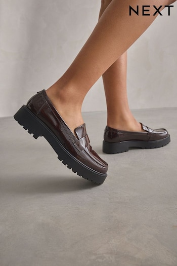 Brown Forever Comfort® Chunky Loafers (894116) | £36