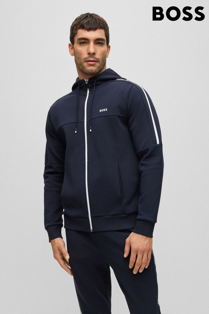 Buy Men s BOSS Hoodies Sweatshirtsandhoodies Online Next UK