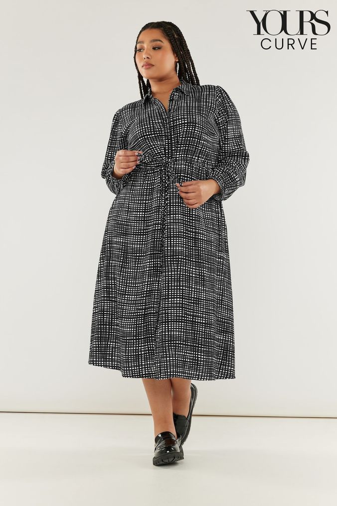 Buy Women s Shirt Dress Check Tartan Dresses Online Next UK