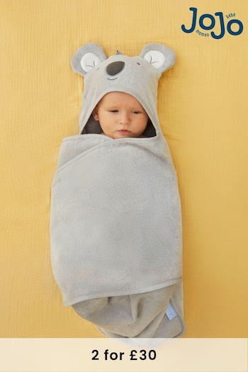 JoJo Maman Bébé Koala Baby Cuddler Towel (894505) | £19