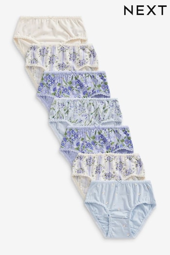 Blue Ditsy Briefs 7 pack (1.5-16yrs) (894611) | £10 - £14