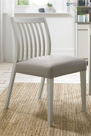 Bentley Designs Grey Set Of 2 Bergen Dining Chairs (894666) | £280