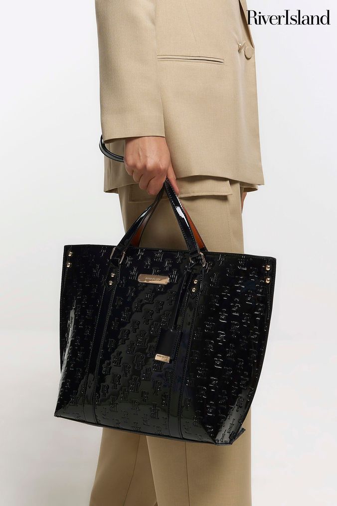 Black shoulder bag river hot sale island