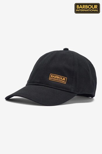 Barbour® International Black Norton Drill rag Cap (896115) | £22