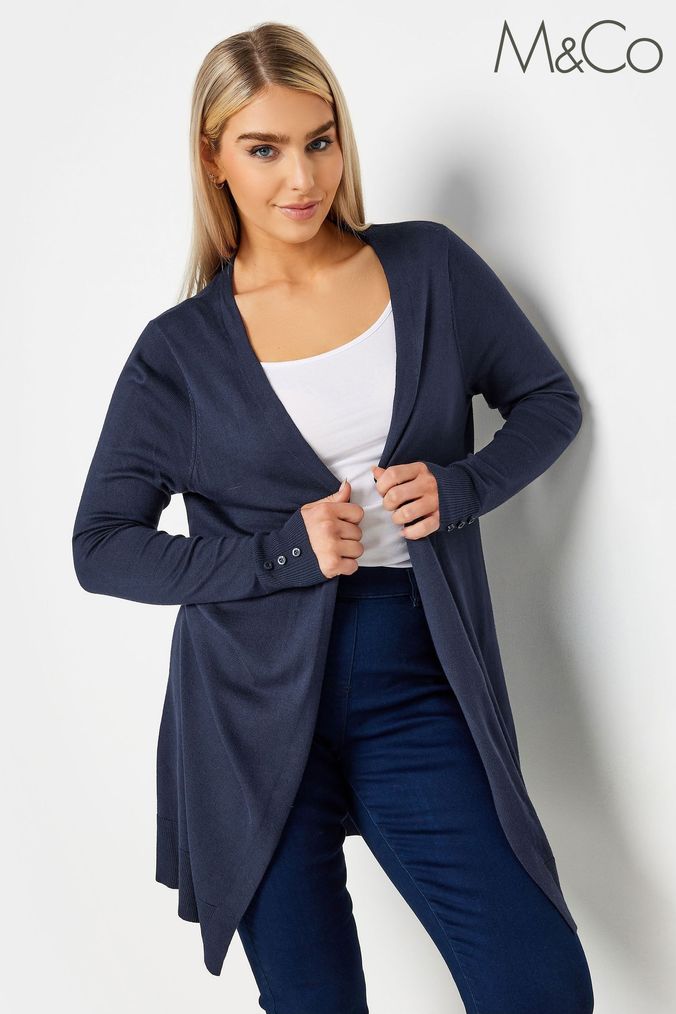 Navy on sale longline cardigan