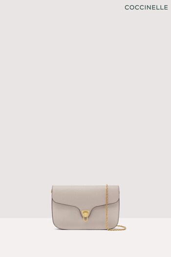 Coccinelle Beat Soft Chain Pink Leather Cross-Body Bag (896753) | £280