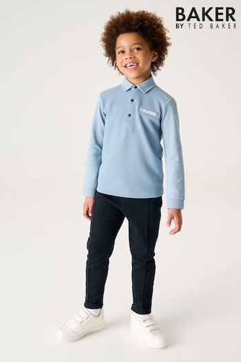 Baker by Ted Baker Textured Polo Shirt Billabong and Trousers Set (896830) | £38 - £45