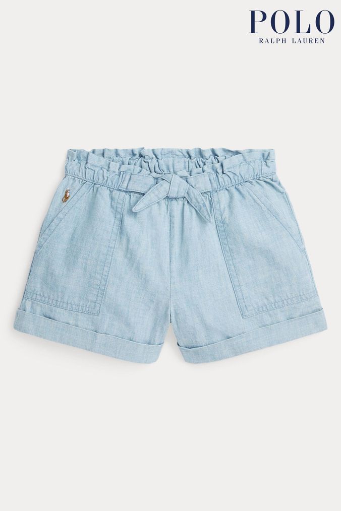 Ralph lauren cotton chino pull on short sales