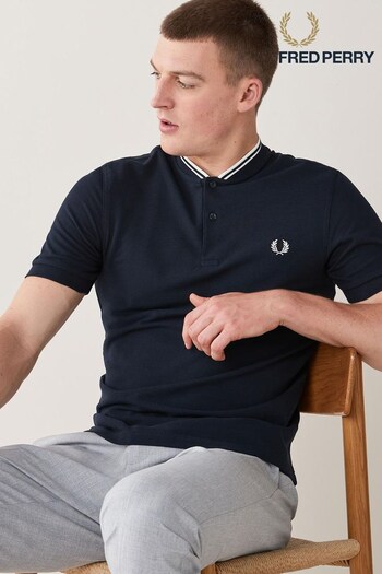 Fred Perry Bomber Collar SHIRT Polo Shirt (897420) | £75