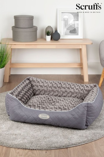 Scruffs Grey Wilton Dog Box Bed (897442) | £35 - £45