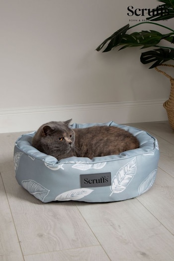 Scruffs Grey Botanical Small Dog or Cat Ring Bed (897558) | £30