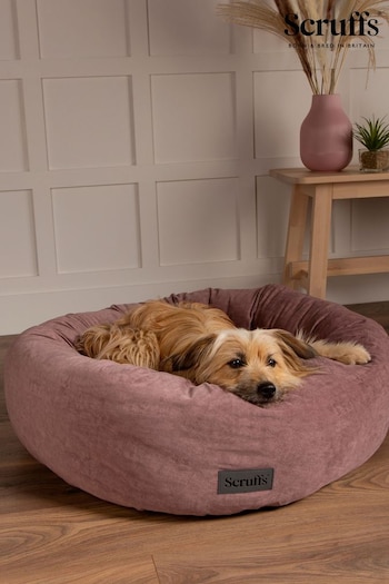Scruffs Blush Pink Oslo Dog or Cat Ring Bed (897725) | £55