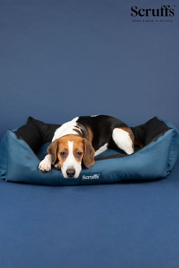 Scruffs Atlantic Blue Expedition Travel Dog Box Bed (897735) | £45