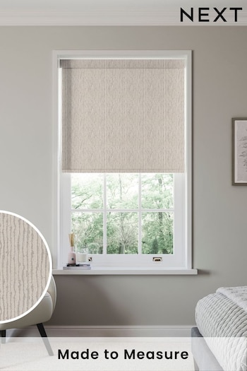 Champagne Natural Devon Made to Measure Blackout Roller Blind (897767) | £63