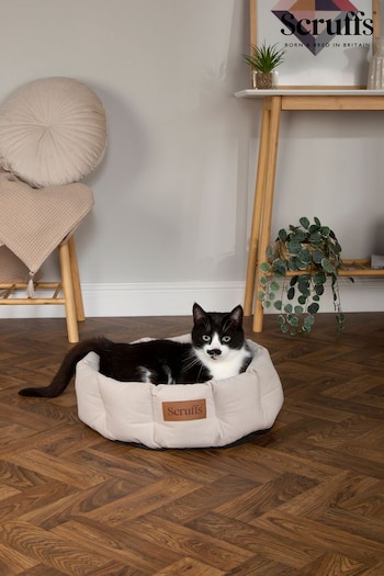 Scruffs Oatmeal Beige Helsinki Cat or Small Dog Bed (897996) | £35