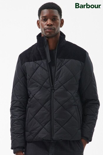 Barbour® Black Elmwood Quilt Jacket (899305) | £219