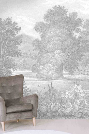 Woodchip & Magnolia Grey Land of Milk & Honey Wallpaper (899392) | £295