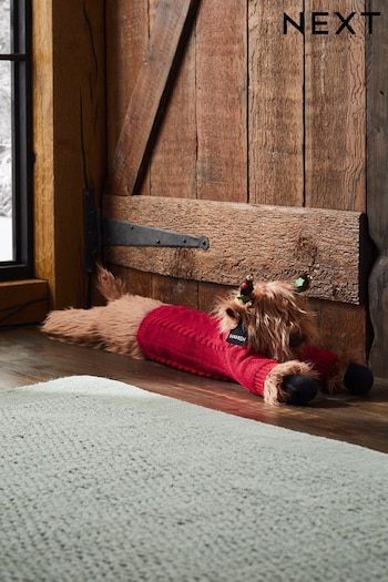 Brown Christmas Jumper Hamish The Highland Cow Draught Excluder (899596) | £35