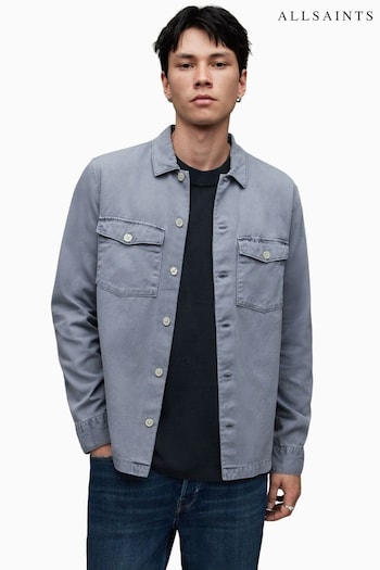 AllSaints Grey Spotter Shirt (899739) | £99